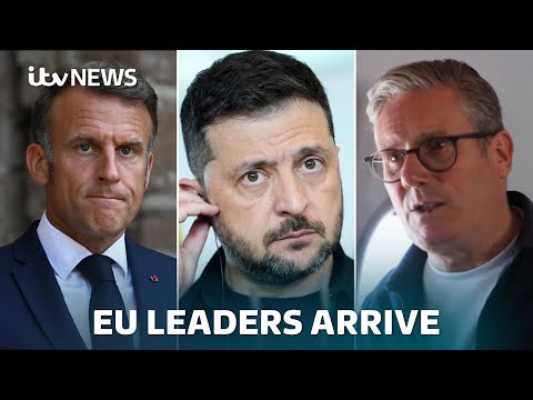 Watch Live: As Starmer and EU Leaders arrive at White House for talks | ITV News