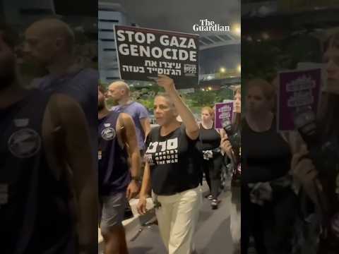 Nationwide protests erupt in Israel to demand end of Gaza war