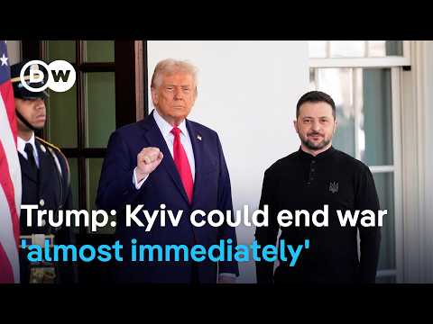 How important is it to Donald Trump to broker a peace deal between Russia and Ukraine? | DW News