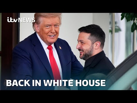 Trump and Zelenskyy hold calmer Oval Office meeting ahead of talks on Ukraine’s future | ITV News