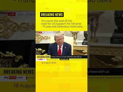 Trump and Zelenskyy meet at White House