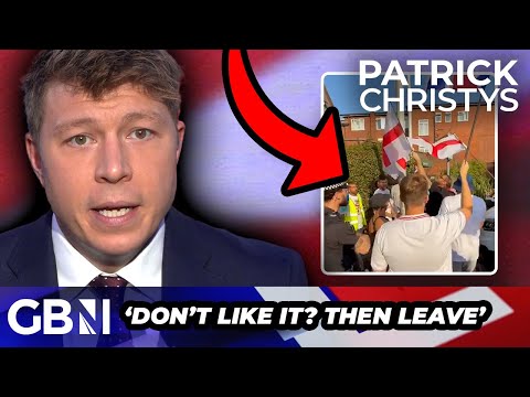 ‘We can put our flag WHEREVER we want’ – Patrick Christys FUMES over the banning of Union Jack flags