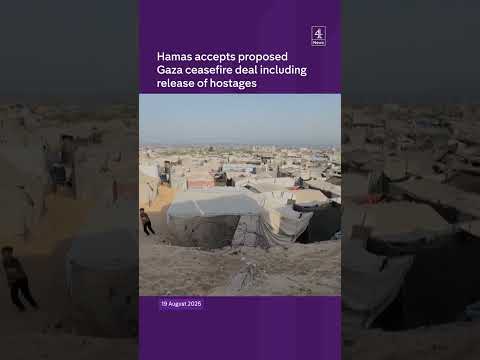 Hamas accepts proposed Gaza ceasefire deal including release of hostages