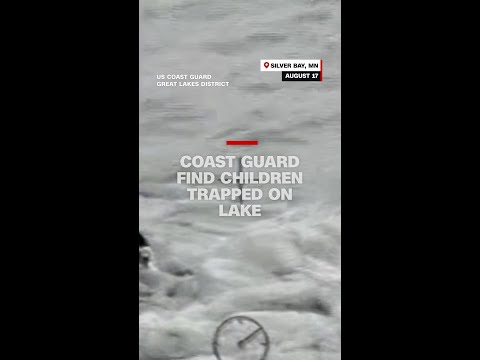 Coast Guard find children trapped on lake
