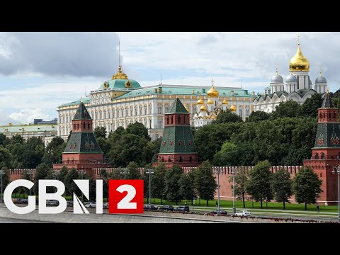 WATCH: View of the Kremlin following Ukraine talks in Washington