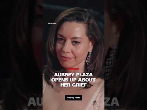 Aubrey Plaza opens up to Amy Poehler about grief over losing husband