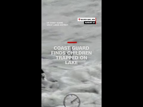 See coast guard finds children trapped on lake