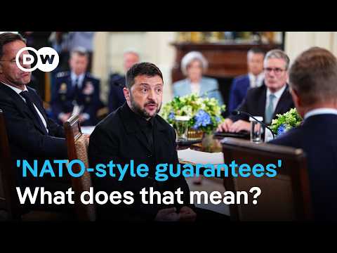 Discussions aber how to proceed with security guarantees for Kyiv | DW News