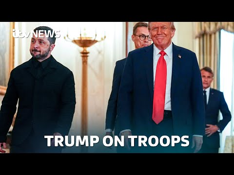 Trump willing to help Ukraine ‘from the air’ but not put boots on the ground | ITV News