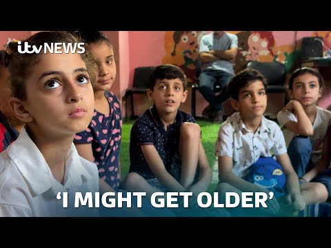 Inside the school that aims to give Gaza’s children a sense of normality | ITV News