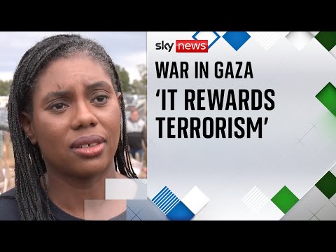 Recognising a Palestinian state ‘rewards terrorism’, says Kemi Badenoch