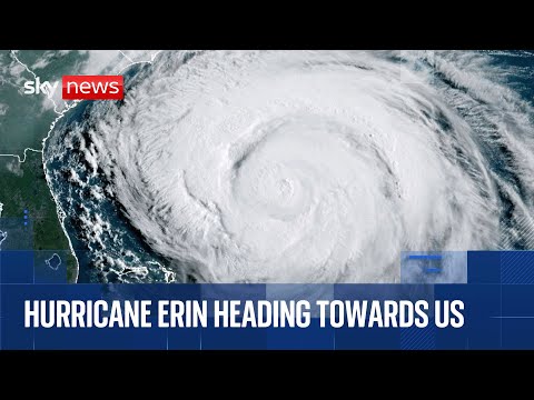 Hurricane Erin live | Storm moves towards US