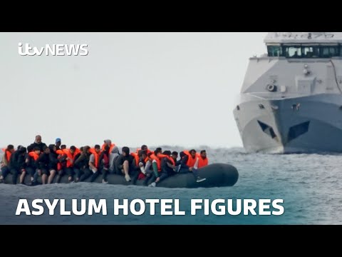 Number of asylum seekers in hotels up 8% in first year of Labour government | ITV News
