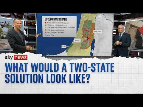 What would a two-state solution between Israel and Palestine look like?