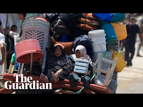 Palestinians flee Gaza City as Israel begins offensive to take over the Strip’s capital