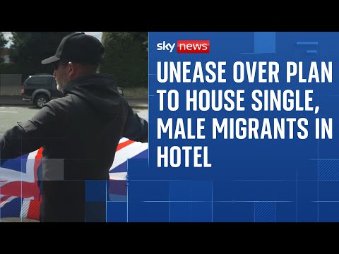 Protesters in the Wirral explain why they oppose migrant hotel plan