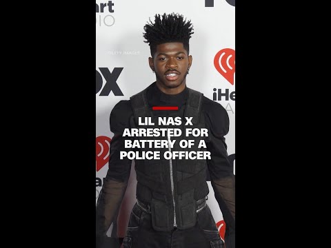 Lil Nas X arrested for battery of a police officer