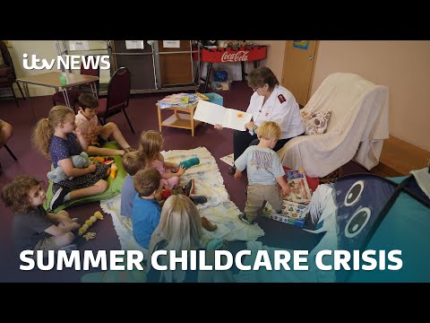 Third of parents plan to skip meals to cover summer childcare costs | ITV News