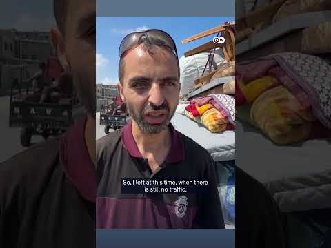 Palestinians flee Gaza City | DW News