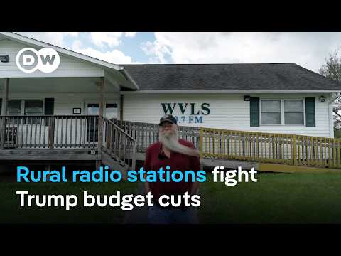 How rural radio stations are fighting Trump’s public media funding cuts | DW News