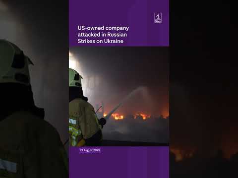 US company attacked in Russian strike on Ukraine