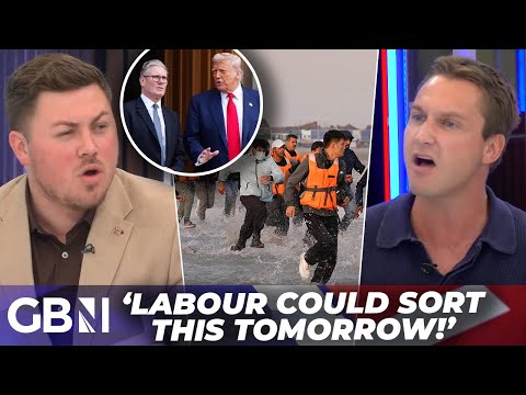 ‘Trump can do it, why can’t Starmer?!’ | FIERY clash on immigration failures and asylum hotels