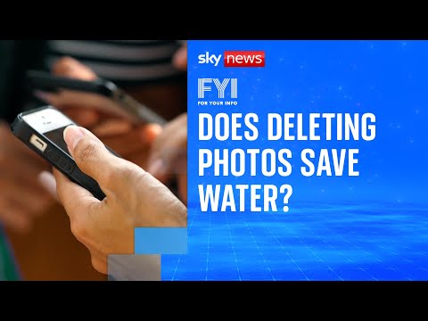 FYI: Can deleting emails help save water?
