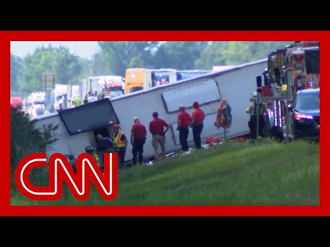 Multiple fatalities & entrapments after tour bus crashes in NY state