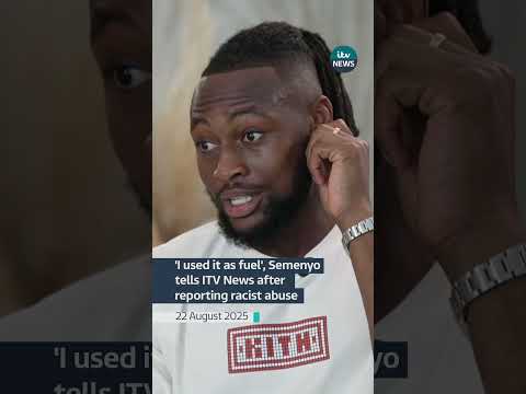 ‘I used it as fuel’, Semenyo tells ITV News, after reporting racial abuse | ITV News