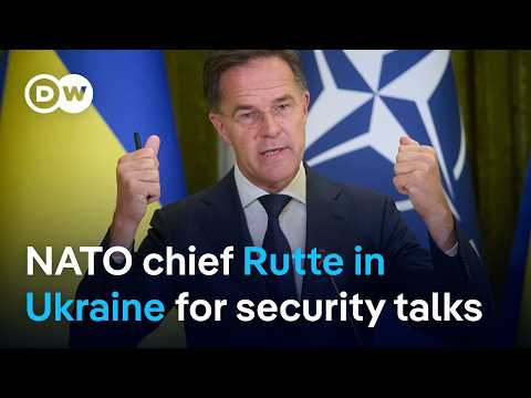 Ukraine: Rutte and Zelenskyy discuss security guarantees | DW News