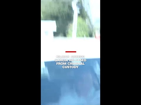 Kilmar Abrego Garcia released from criminal custody