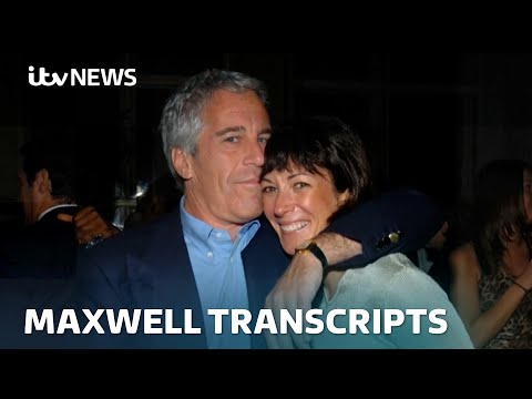 US government releases transcripts of Ghislaine Maxwell interviews | ITV News