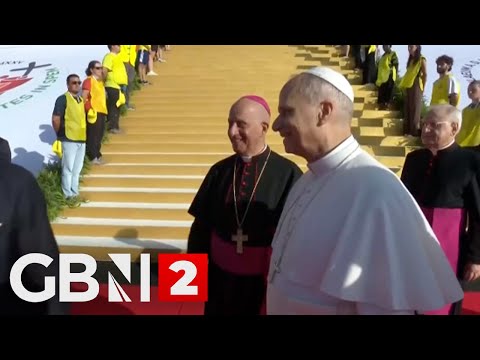 Pope Leo leads mass for 500,000 youths, in largest event yet of papacy