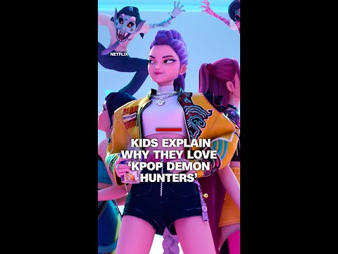 Netflix’s ‘KPop Demon Hunters’ is a massive hit. CNN asked kids why they love it