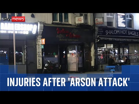 Three people in a life-threatening condition after ‘arson attack’ at restaurant