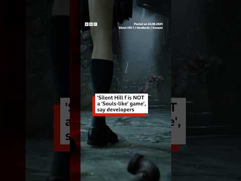Silent Hill f is not a ‘Souls-like’ game, say devs. #SilentHill #Gamescom #BBCNews