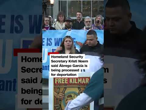 Kilmar Ábrego García taken into custody by ICE