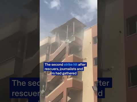 Five Palestinian journalists killed in apparent double tap strike on hospital | DW News