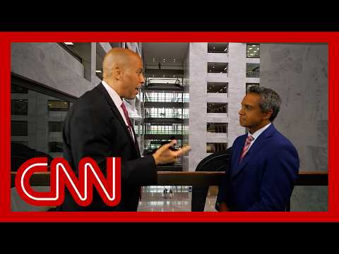 Sen. Booker was asked about Democrats’ credibility. Hear his response