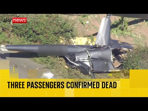 Three people confirmed to have died in crash during flying lesson on Isle of Wight