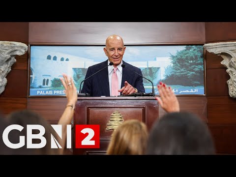 LIVE: US envoy Thomas Barrack holds press conference in Baabda, Lebanon