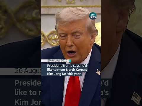 Trump says he’s not sure when it will happen because he’s ‘meeting a lot of people’ #itvnews