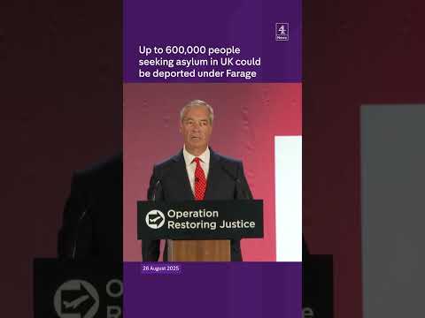Up to 600,000 people seeking asylum in UK could be deported under Farage