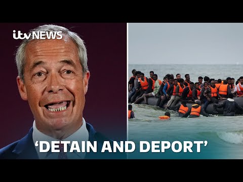 Reform announces plan to tackle small boats crisis through mass deportations | ITV News