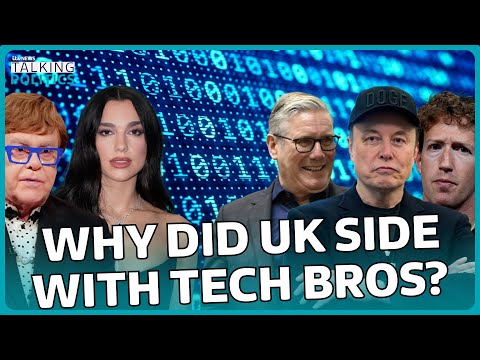 Why is the UK government siding with the ‘tech bros’?  | Talking Politics | ITV News