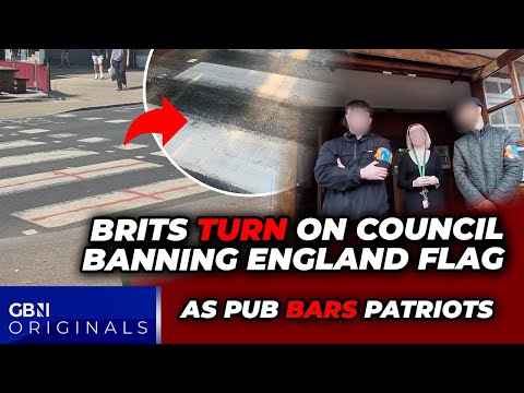 NEW woke council BANS England flag as Brits BARRED from pub for wearing St George’s Cross