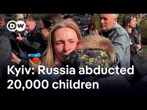 The efforts to return tens of thousands of abducted Ukrainian children from Russia | DW News