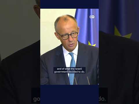 German chancellor: Israeli actions in Gaza are ‘unacceptable’ | DW News