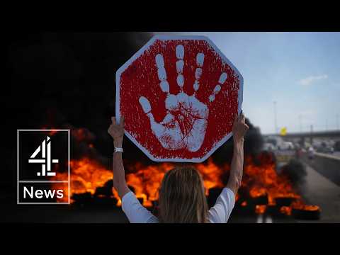 Nationwide protests in Israel over Gaza ceasefire and hostage deal