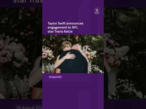Taylor Swift engaged to Travis Kelce